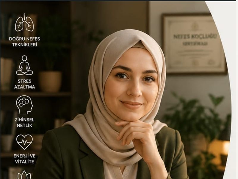 Nefes koçu, aydınlık çalışma odasında